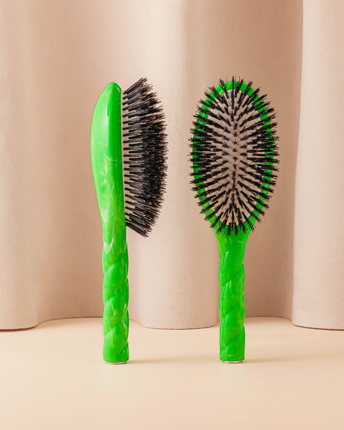 Roseanna x La Bonne Brosse N.01 La Brosse Brillance & Soin l'Universelle Tie & Dye Vert