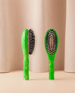 Roseanna x La Bonne Brosse N.03 La Petite Brosse Cuir Chevelu Sensible l'Indispensable Douceur Tie & Dye Vert
