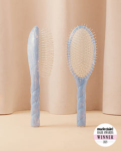 Roseanna x La Bonne Brosse N.04 La Brosse Démêlante & Massante La Miracle Tie & Dye Bleu