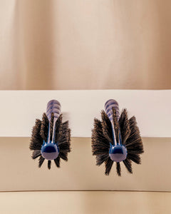 N.08 La Brosse Ronde Brushing Longueur & Mouvement Bleu Myrtille