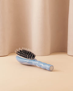 Roseanna x La Bonne Brosse N.02 La Petite Brosse Démêlante & Soin l'Indispensable Tie & Dye Bleu