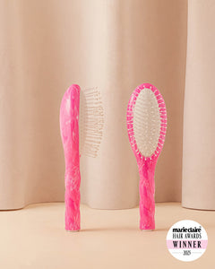 Roseanna x La Bonne Brosse N.04 La Petite Brosse Démêlante & Massante La Miracle Tie & Dye Rose