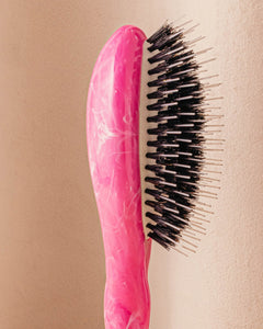Roseanna x La Bonne Brosse N.02 La Petite Brosse Démêlante & Soin l'Indispensable Tie & Dye Rose