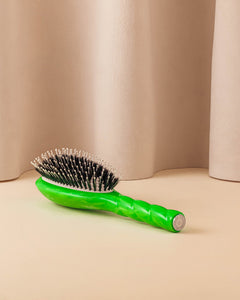 Roseanna x La Bonne Brosse N.03 La Brosse Cuir Chevelu Sensible l'Indispensable Douceur Tie & Dye Vert