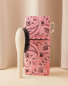 Call It By Your Name x La Bonne Brosse Pochette Petite Brosse Rose Poudré