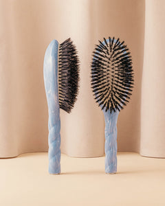 Roseanna x La Bonne Brosse N.01 La Brosse Brillance & Soin l'Universelle Tie & Dye Bleu