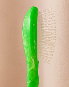 Roseanna x La Bonne Brosse N.04 La Petite Brosse Démêlante & Massante La Miracle Tie & Dye Vert