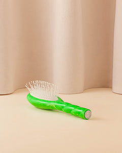 Roseanna x La Bonne Brosse N.04 La Petite Brosse Démêlante & Massante La Miracle Tie & Dye Vert
