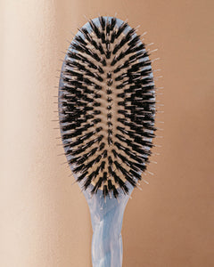 Roseanna x La Bonne Brosse N.02 La Brosse Démêlante & Soin l'Indispensable Tie & Dye Bleu