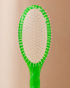 Roseanna x La Bonne Brosse N.04 La Brosse Démêlante & Massante La Miracle Tie & Dye Vert