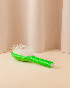 Roseanna x La Bonne Brosse N.04 La Brosse Démêlante & Massante La Miracle Tie & Dye Vert