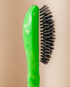 Roseanna x La Bonne Brosse N.02 La Petite Brosse Démêlante & Soin l'Indispensable Tie & Dye Vert