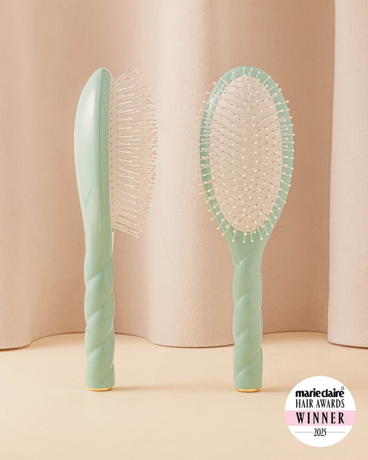 Édition Limitée Bleu Lagon N.04 La Brosse Démêlante & Massante La Miracle