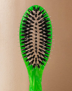 Roseanna x La Bonne Brosse N.02 La Petite Brosse Démêlante & Soin l'Indispensable Tie & Dye Vert