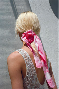 Roseanna x La Bonne Brosse le Fichu Tie & Dye Rose