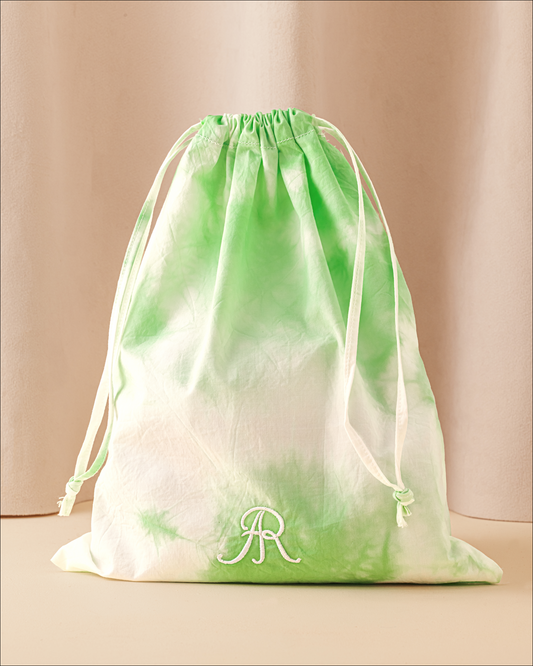 Roseanna x La Bonne Brosse Pochon Tie & Dye Vert